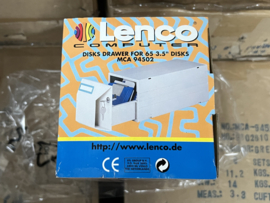 Lenco MCA 94502 for 65x 3,5” Diskette Box NOS