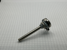 250 Ohm Lin potmeter 6mm metaal Piher