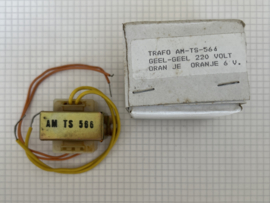 Trafo input: 220 output: 6V 0,5A AM TS 566