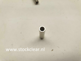 Afstandsbus 20mm x 5mm metaal 100 stuks