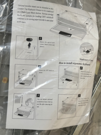 Lenco MCA 94522 desktop keyboard drawer