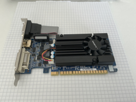 Gigabyte GV-N610D3-2GI PCIe VGA kaart VGA, DVI, HDMI getest!