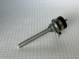25K Lin potmeter met schakelaar metaal 6mm