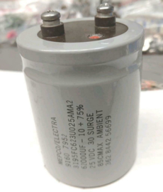 Mepco/Electra 3195FC623U025AMA2 62000uf 25 VDC Elco