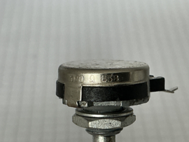100 Ohm Lin  potmeter 3mm metaal Piher