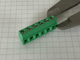 6 voudige printkronnsteen groen