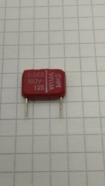 Wima 0,068uf 68nf 160v 10mm steek