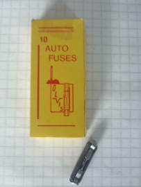 autozekering  40A  25mm oldtimer  torpedo fuse  10 pack Olvis NOS