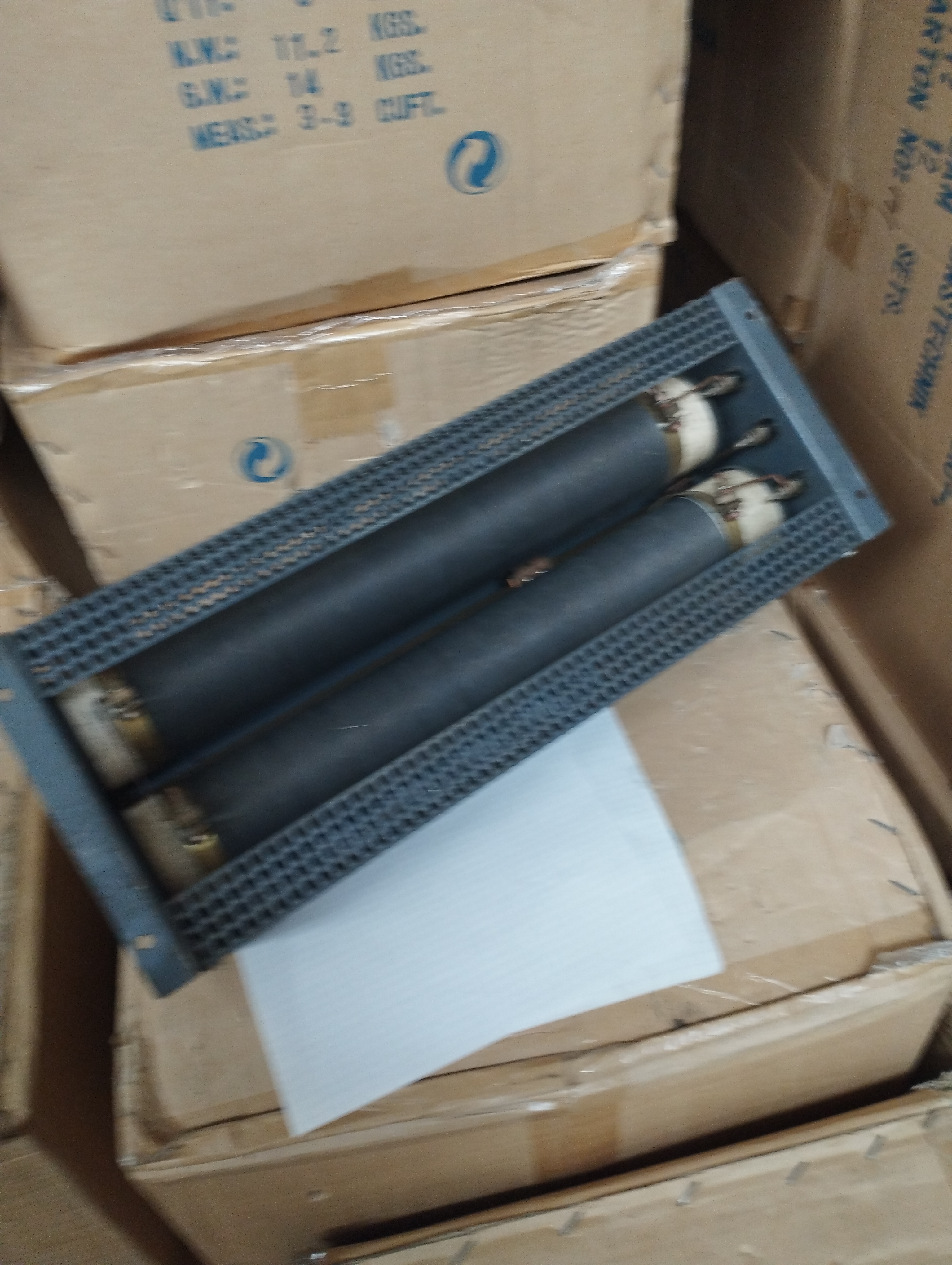 Regelbare testweerstand 6K25 Ohm met groot vermogen