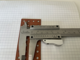Montageprint 200mmx40mm Pertinax