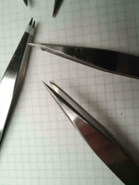 Pincet RVS met geharde punt Engineer