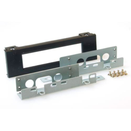 MF512 bracket 5,25" - 3,5" black  frontpanel