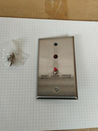 schakelaar met Led op afdekplaat