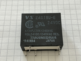 Takamisawa VS 24STUB-E 24V relais 10A 1x wissel 5 polig