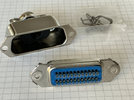 Centronics 24P female connector soldeerbaar.
