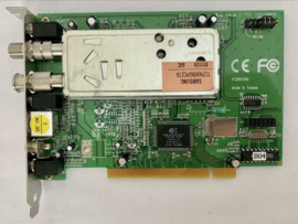 PCI Video capture card incl FM Radio, TV tuner,  Afstandbediening