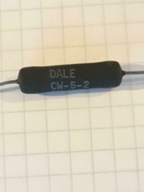 Dale 8 Ohm 5W draadgewonde weerstand  CW-5