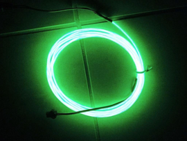 EL wire light flexible  25M Lime Green (Feesten,Decoratie, Carnaval)