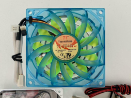 Thermaltake A2218 UFO twin blade fan blue UV 90X90X38mm