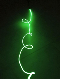 EL wire light flexible  25M Lime Green (Feesten,Decoratie, Carnaval)