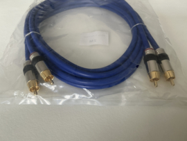 Bellconn 2M RCA Stereo Audio kabel 2x cinch male.