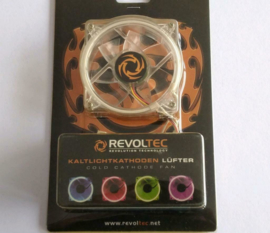 REVOLTEC COLD CATHODE RGB FAN 80mm Dual inverter up to 2 lamps
