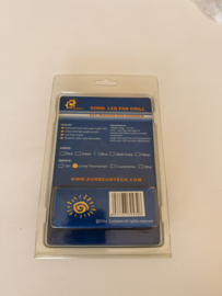 Sunbeam 92MM LED fan grill unreal tournament blue