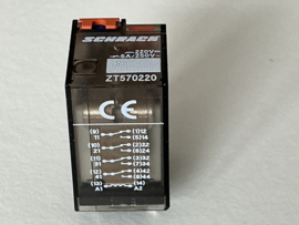 Schrack ZT570220 relais 220v/ 5A / 250v