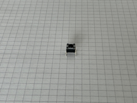 Micro drukschakelaar printmontage 4p 6mm