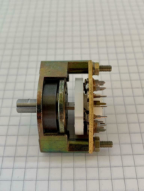 ITT rotary switch 4 standen draaischakelaar 4 contacten