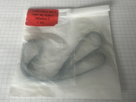 Draaitafel pickup platenspeler aandrijfriem 185x5x0.7