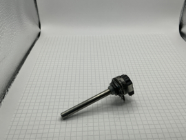 220K Lin potmeter met schakelaar 6mm as metaal Radiohm