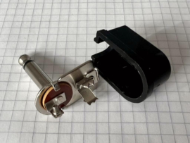 6,3mm mono jack plug haaks schroefbaar