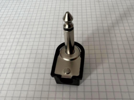 6,3mm mono jack plug haaks schroefbaar