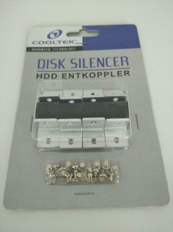 Cooltek Disk Silencer /HDD ENTKOPPLER 5,25" - 3,5" Bay