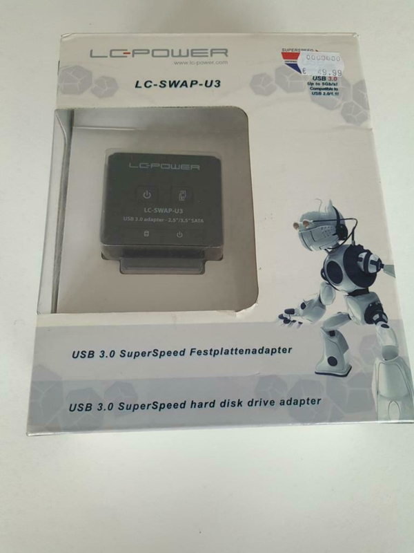 LC Power LC-SWAP U3 USB 3.0 Harddisk copier