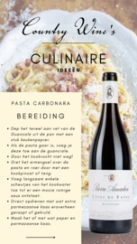 Pasta Carbonara originale met onze heerlijke Roulepierre