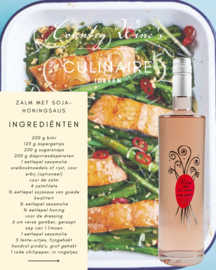 Rosé des Schistes met zalm uit de oven