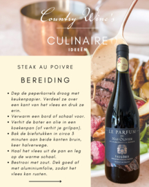 Le Parfum du Mas Olivier & Steak au Poivre