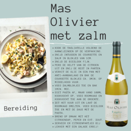 Mas Olivier | Grande Réserve met zalm