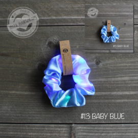 Scrunchie met LED lichtjes - Baby Blue