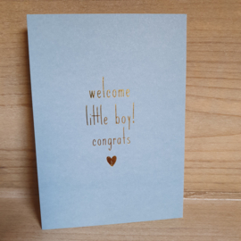 welcome little boy! congrats