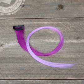 Hairextension clip-inn: Orchid / Lilac