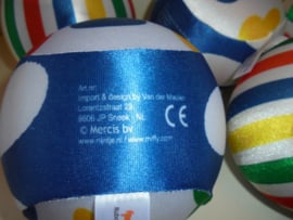 opblaas Nijntje miffy satijnen speel bal 13 cm met licentie prijs per stuk