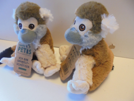 pluche Happy Petis aapjes 18 cm prijs per stuk