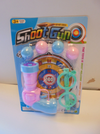 Shoot bal gun meisje 25x17 cm prijs per stuk