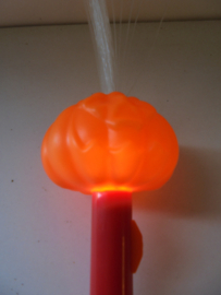 halloween pompoen staf met licht afm 37 cm prijs per stuk