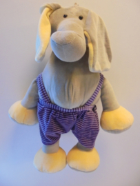 pluche olifant met broek 45 cm prijs per stuk