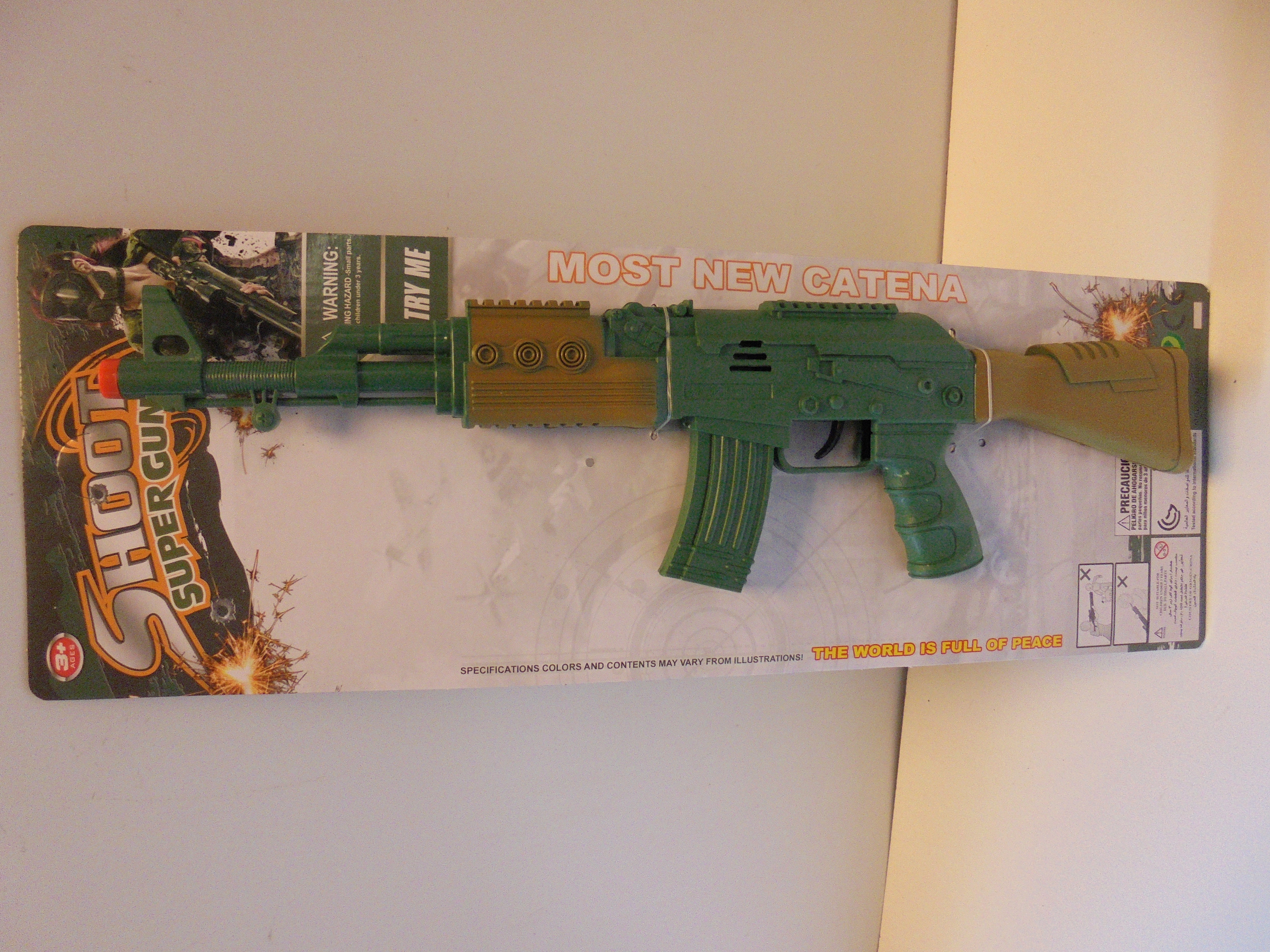 Shoot Super gun Ratel  44 x 15 cm prijs per stuk