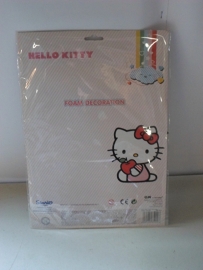 Hello Kitty Foam Decoration  prijs per stuk
